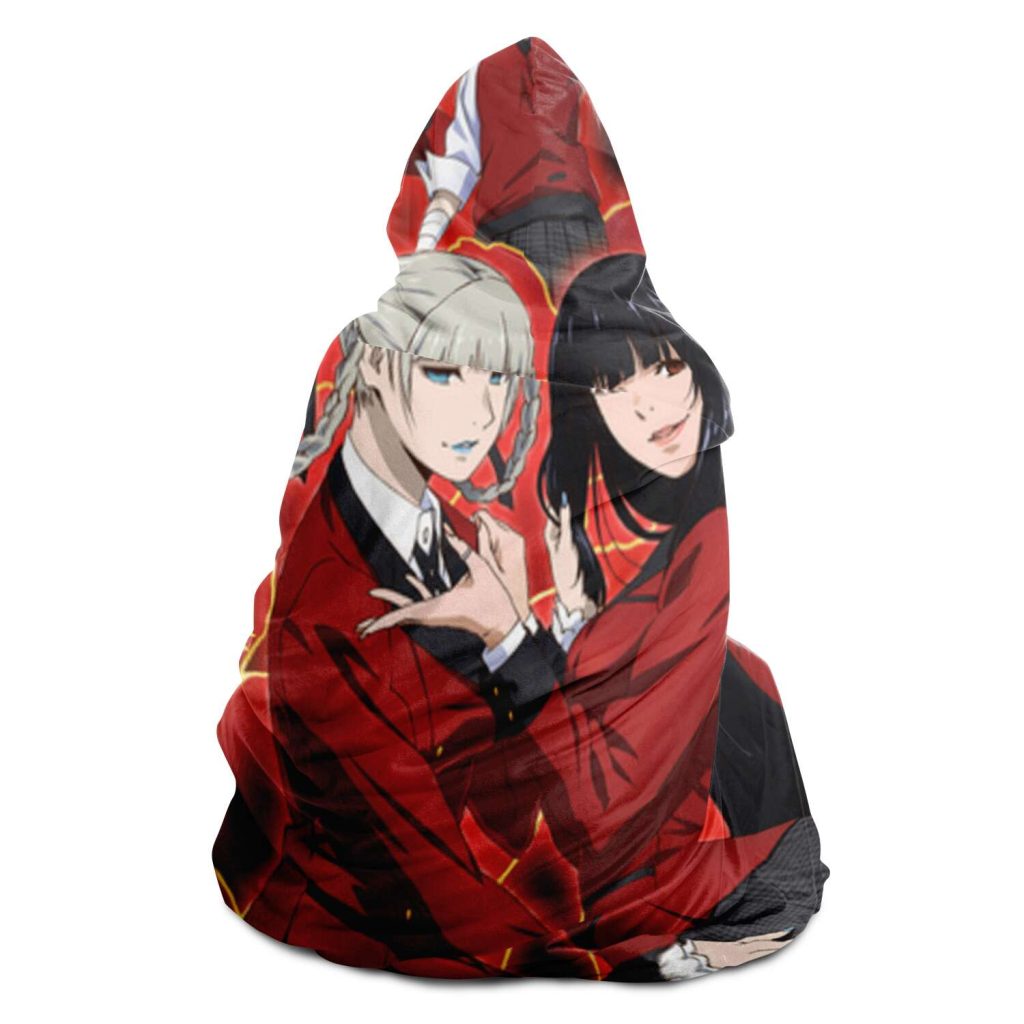 Kakegurui Hooded Blanket #09 - Aop