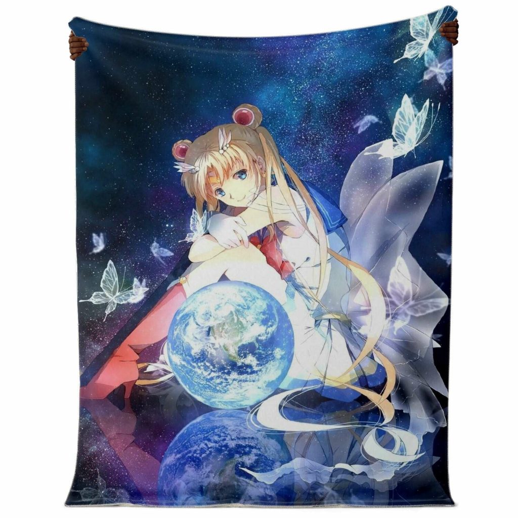 Sailor Moon Microfleece Blanket #09 Premium - Aop