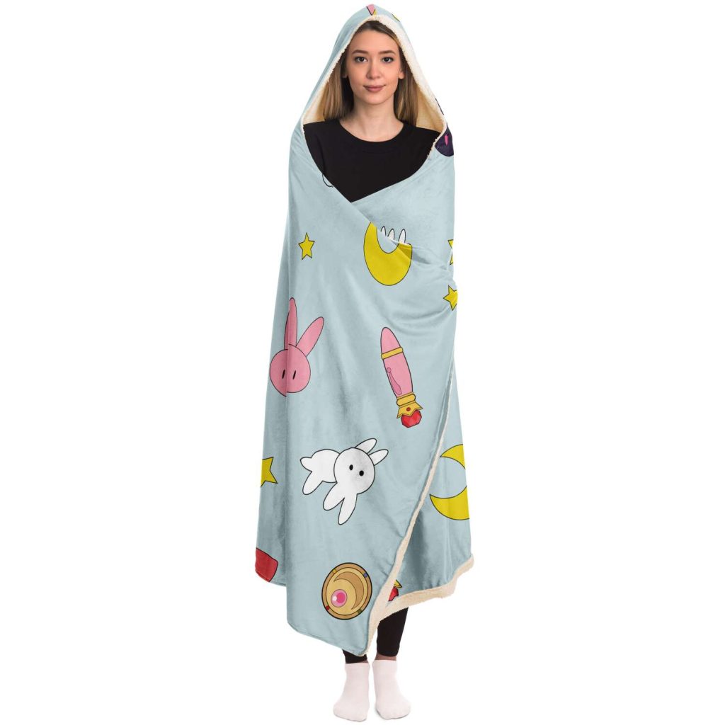 Sailor Moon Hooded Blanket #07 - Aop