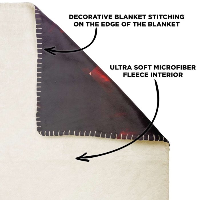 Kakegurui Microfleece Blanket #07 Premium - Aop