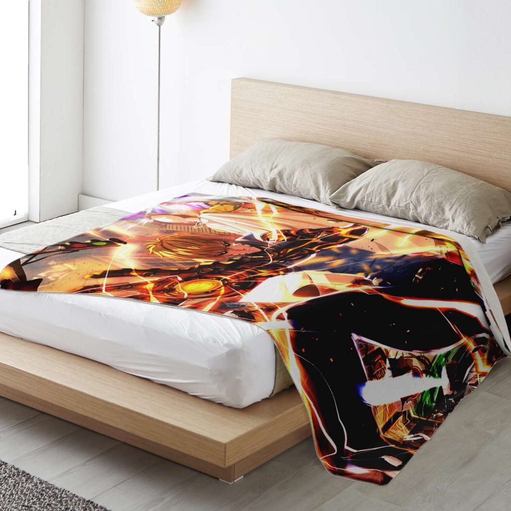 One Punch Man Microfleece Blanket #03 Premium - Aop