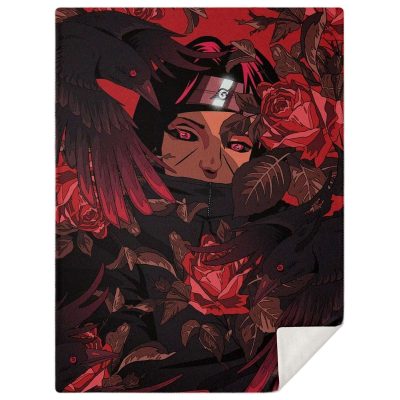 Naruto Microfleece Blanket #04 M Premium - Aop