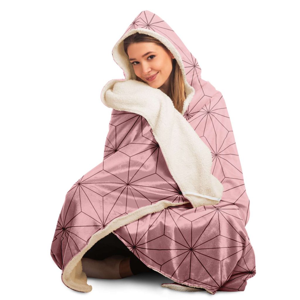 Demon Salyer Nezuko Kamado Classic Hooded Blanket - Aop