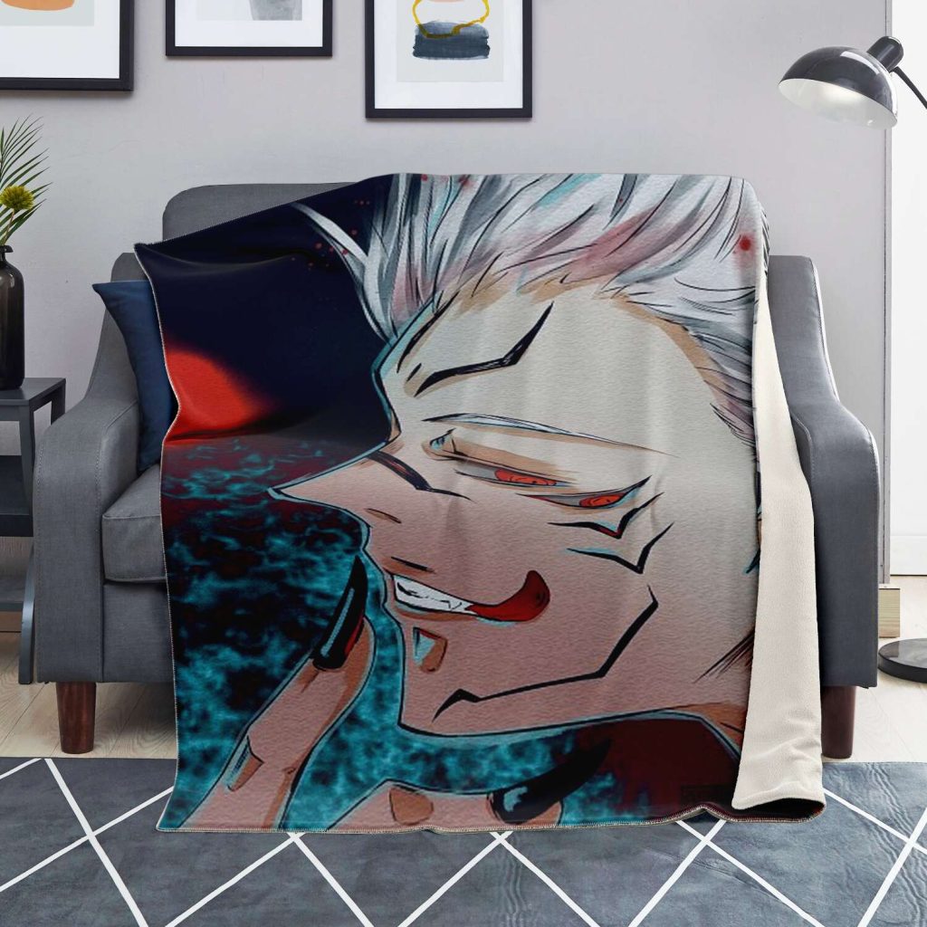 Jujutsu Kaisen Microfleece Blanket #10 Premium - Aop