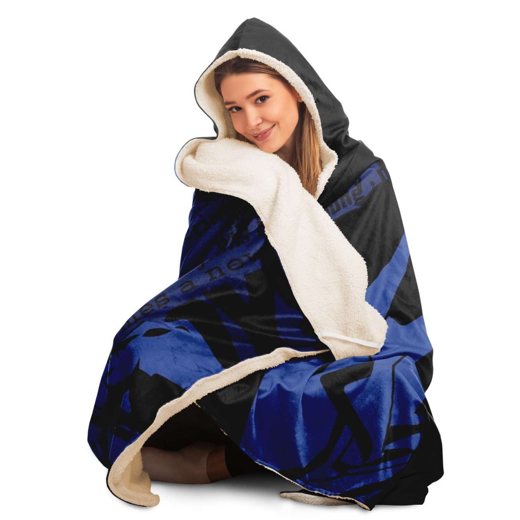 Cowboy Bebop Hooded Blanket #04 - Aop