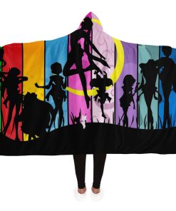 Sailor Moon Hooded Blanket #11 Adult / Premium Sherpa - Aop