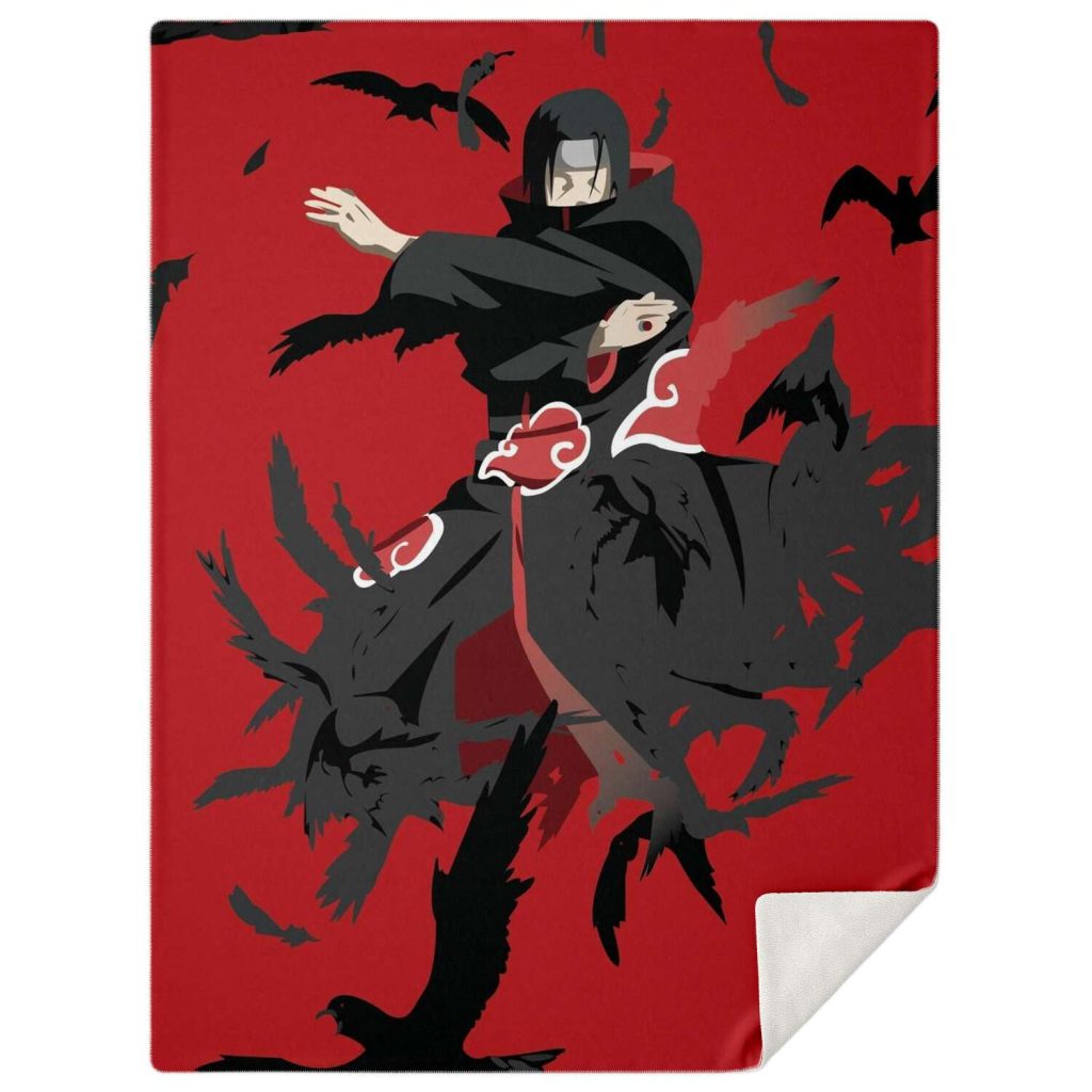 Naruto Microfleece Blanket #02 M Premium - Aop