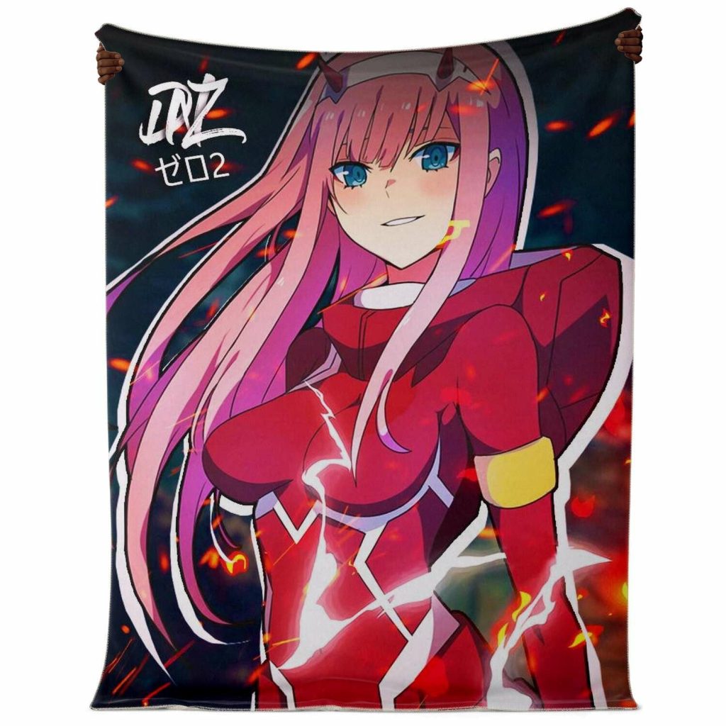 Darling In The Franxx Microfleece Blanket #06 Premium - Aop