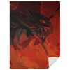 Evangelion Red Black Blanket M Premium Microfleece - Aop