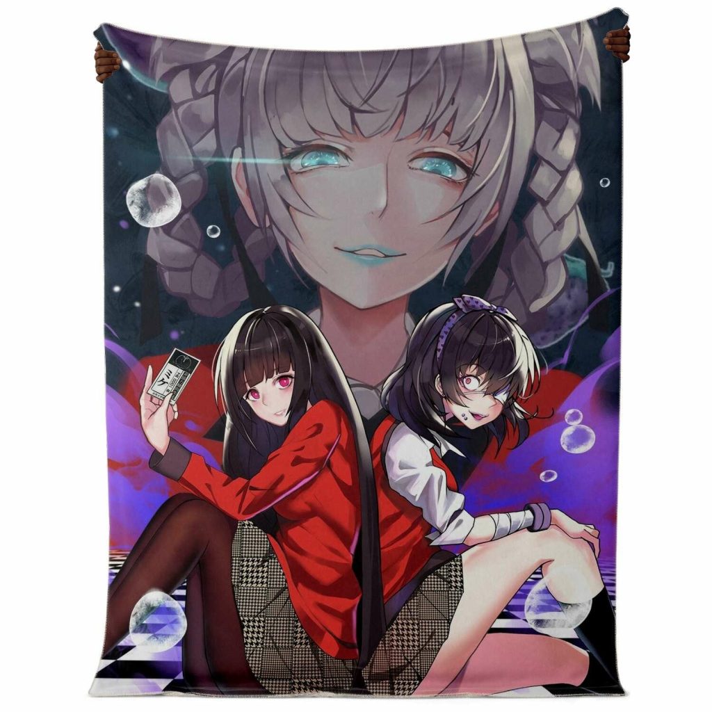 Kakegurui Microfleece Blanket #06 Premium - Aop