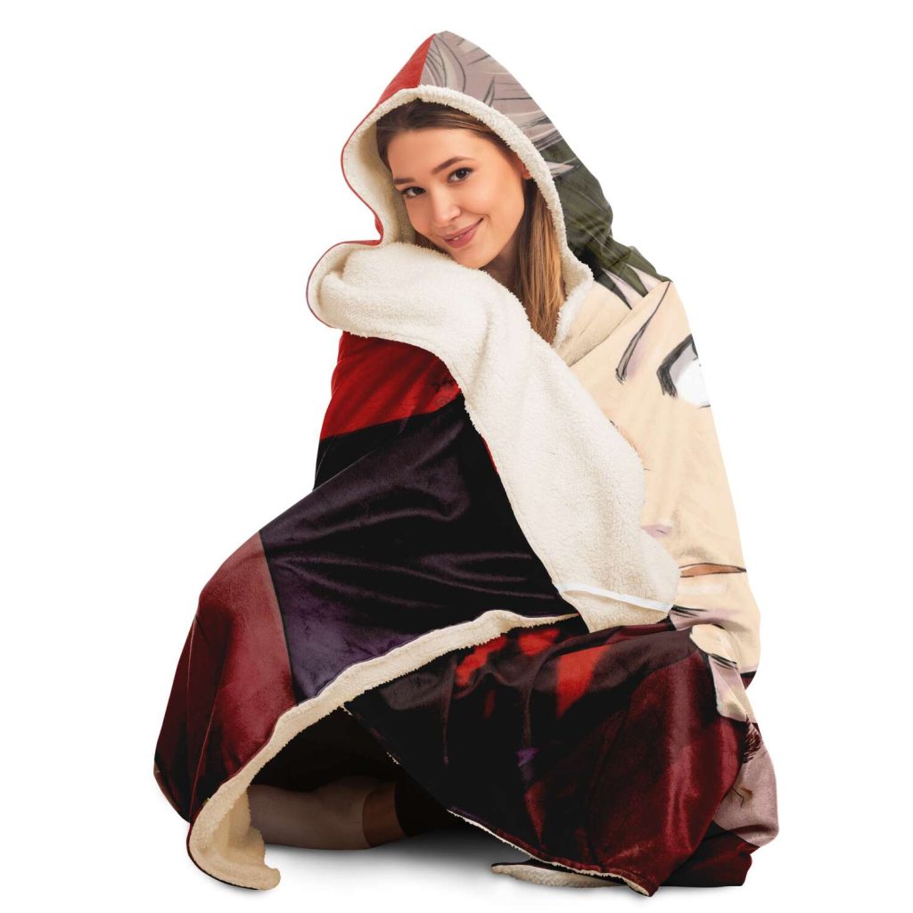 Jujutsu Kaisen Hooded Blanket #10 - Aop