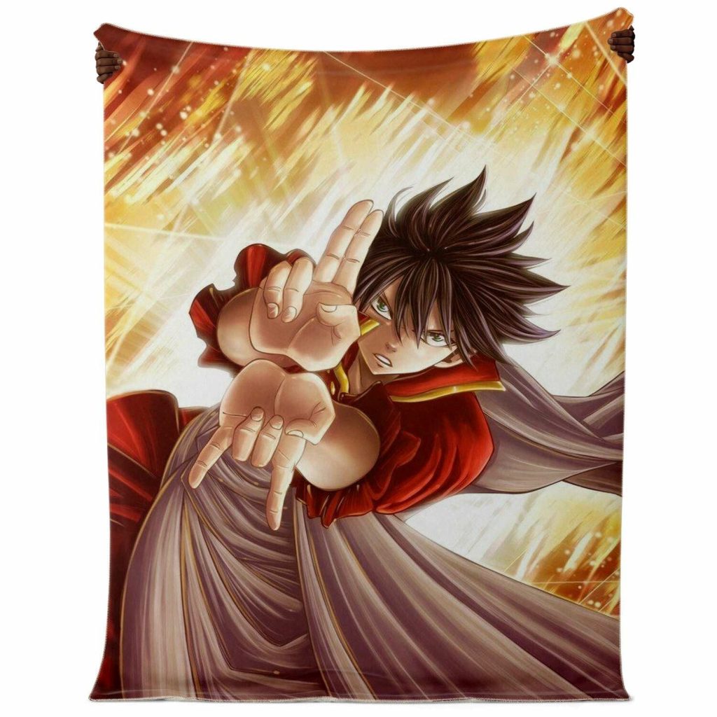 Fairy Tail Microfleece Blanket #04 Premium - Aop