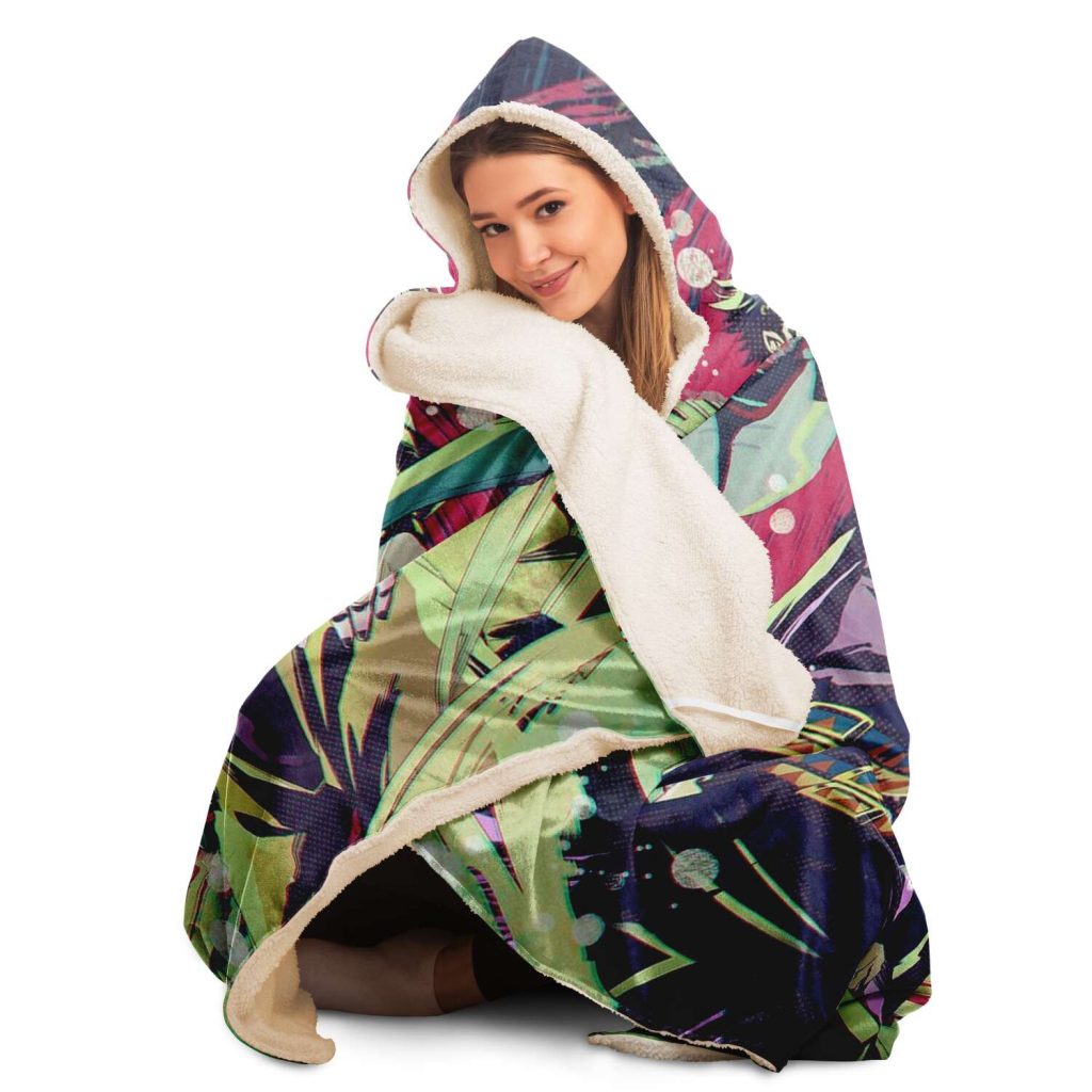 Jjba 3D Hooded Blanket Fashion H012 - Aop