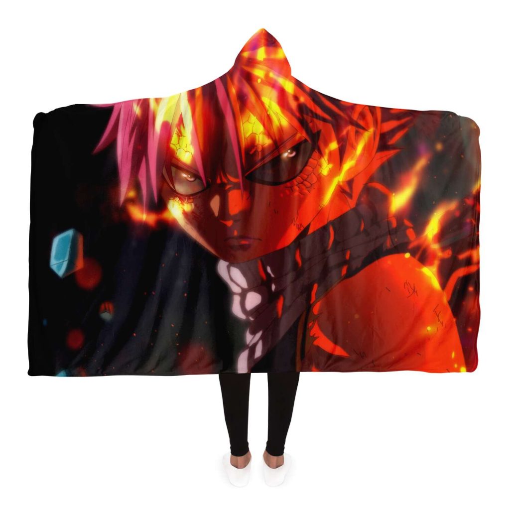 Fairy Tail Hooded Blanket #08 Adult / Premium Sherpa - Aop