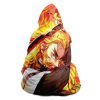 Demon Salyer Kyojuro Rengoku 3D Hooded Blanket - Aop