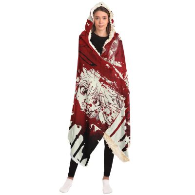 Hxh Hooded Blanket 3D Design H002 - Aop