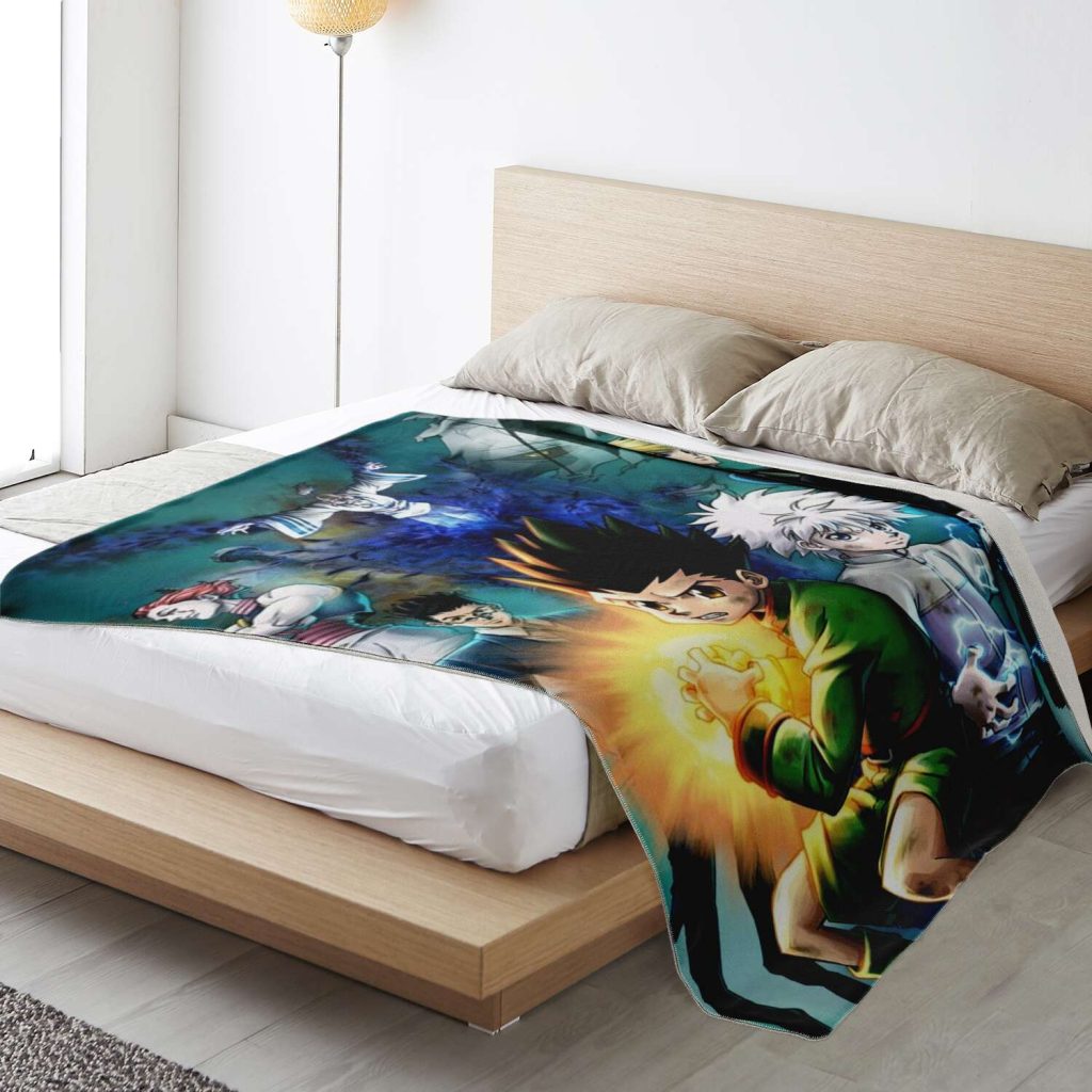 Hxh Character Microfleece Blanket 3D Premium - Aop