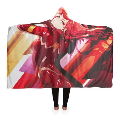 Darling In The Franxx Hooded Blanket #07 Adult / Premium Sherpa - Aop