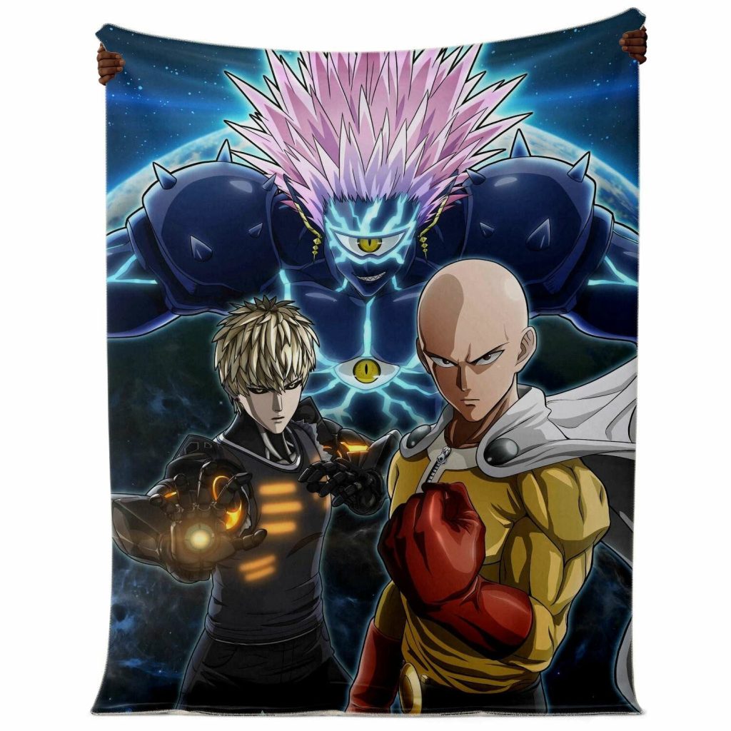 One Punch Man Microfleece Blanket #09 Premium - Aop