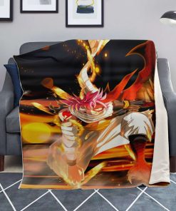 Fairy Tail Microfleece Blanket #06 Premium - Aop
