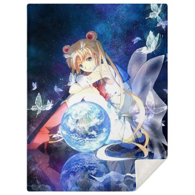 Sailor Moon Microfleece Blanket #09 M Premium - Aop
