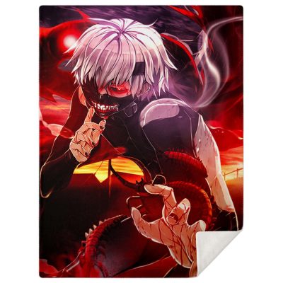 Tokyo Ghoul Microfleece Blanket #02 M Premium - Aop