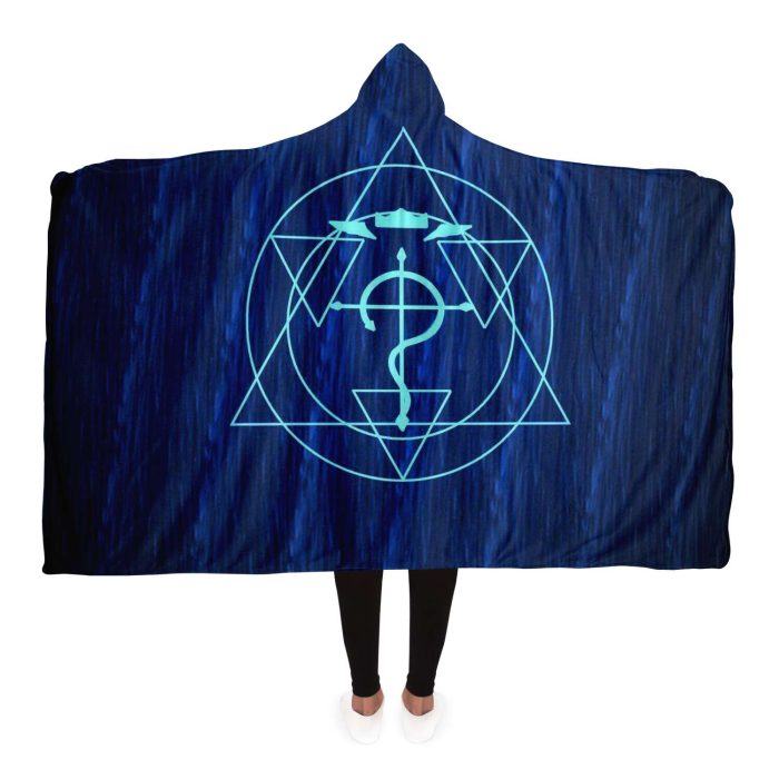 Fullmetal Alchemist Hooded Blanket #04 Adult / Premium Sherpa - Aop