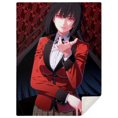 Kakegurui Microfleece Blanket #08 M Premium - Aop