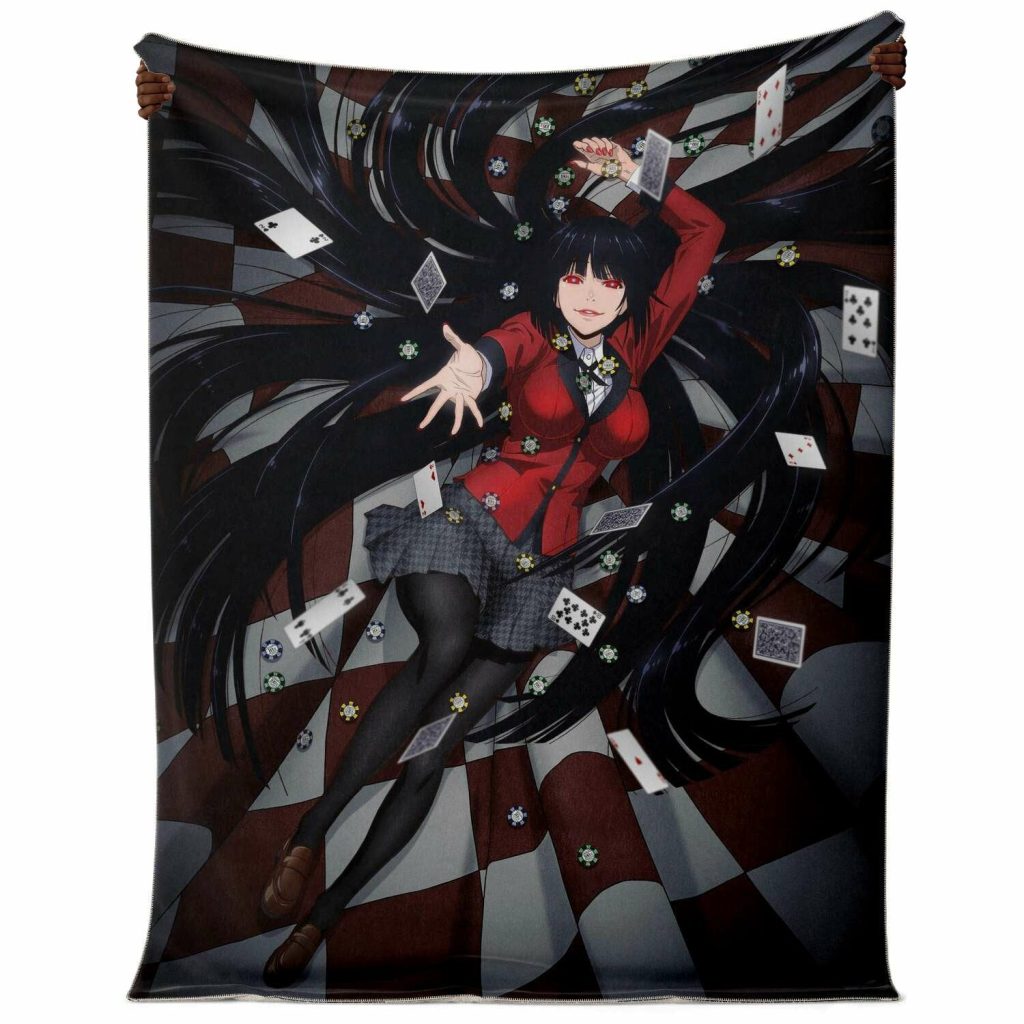 Kakegurui Microfleece Blanket #02 Premium - Aop