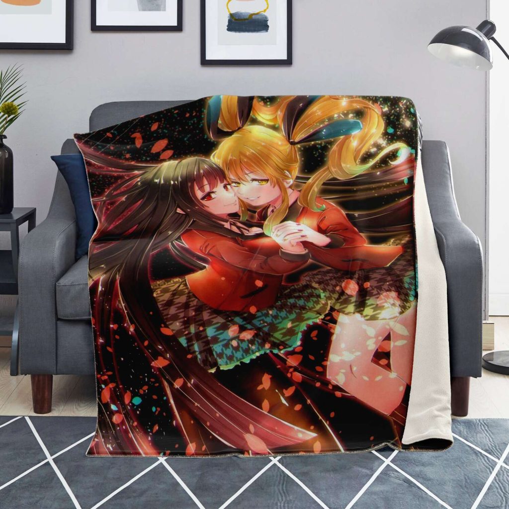 Kakegurui Microfleece Blanket #05 Premium - Aop