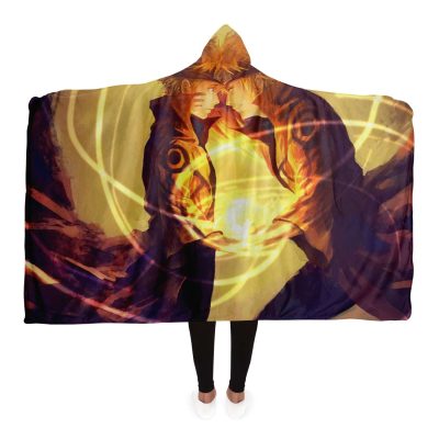 Naruto Hooded Blanket #06 Adult / Premium Sherpa - Aop