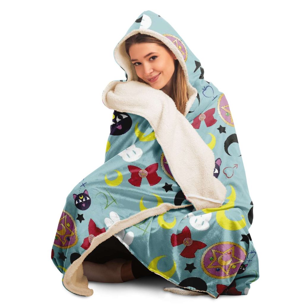 Sailor Moon Hooded Blanket #08 - Aop