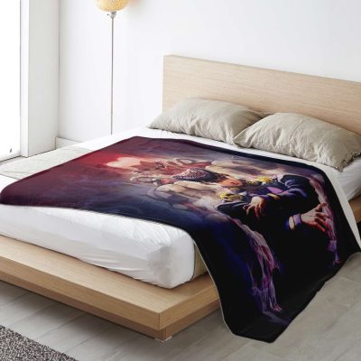 Jjba Microfleece Blanket #06 Premium Blanket - Aop