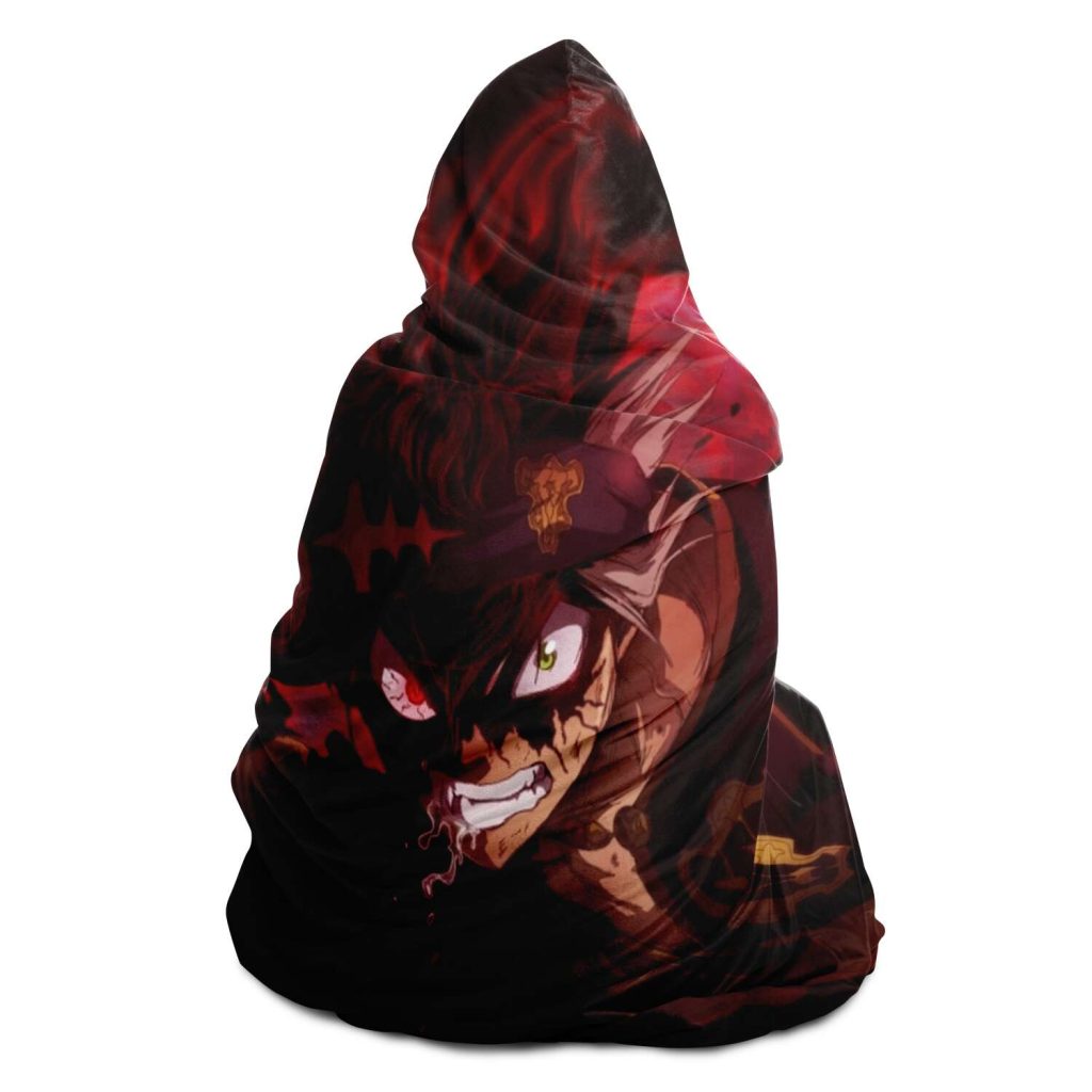 Black Clover Hooded Blanket #01 - Aop