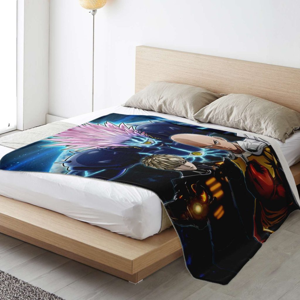 One Punch Man Microfleece Blanket #09 Premium - Aop