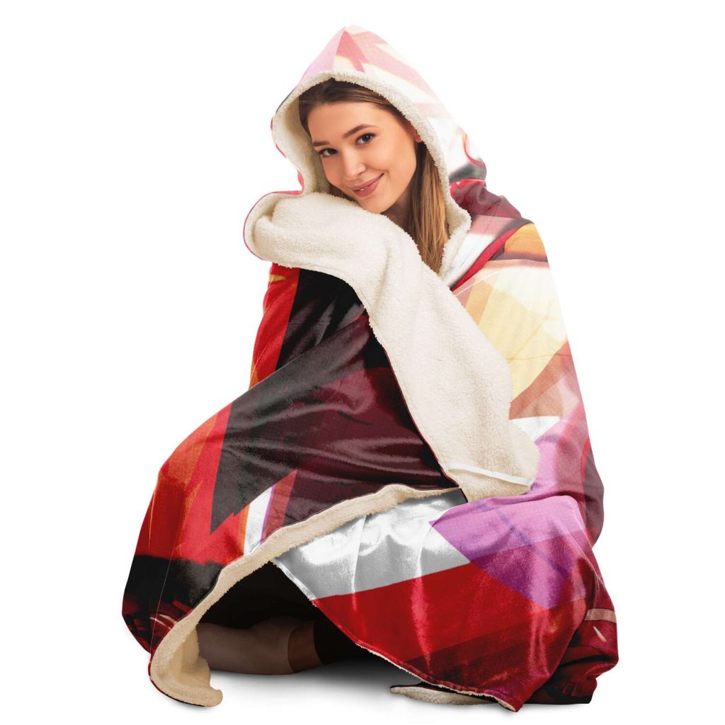 Darling In The Franxx Hooded Blanket #07 - Aop