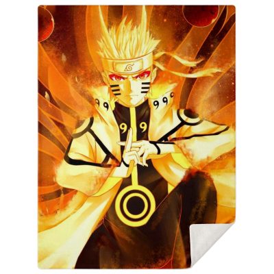 Naruto Microfleece Blanket #11 M Premium - Aop