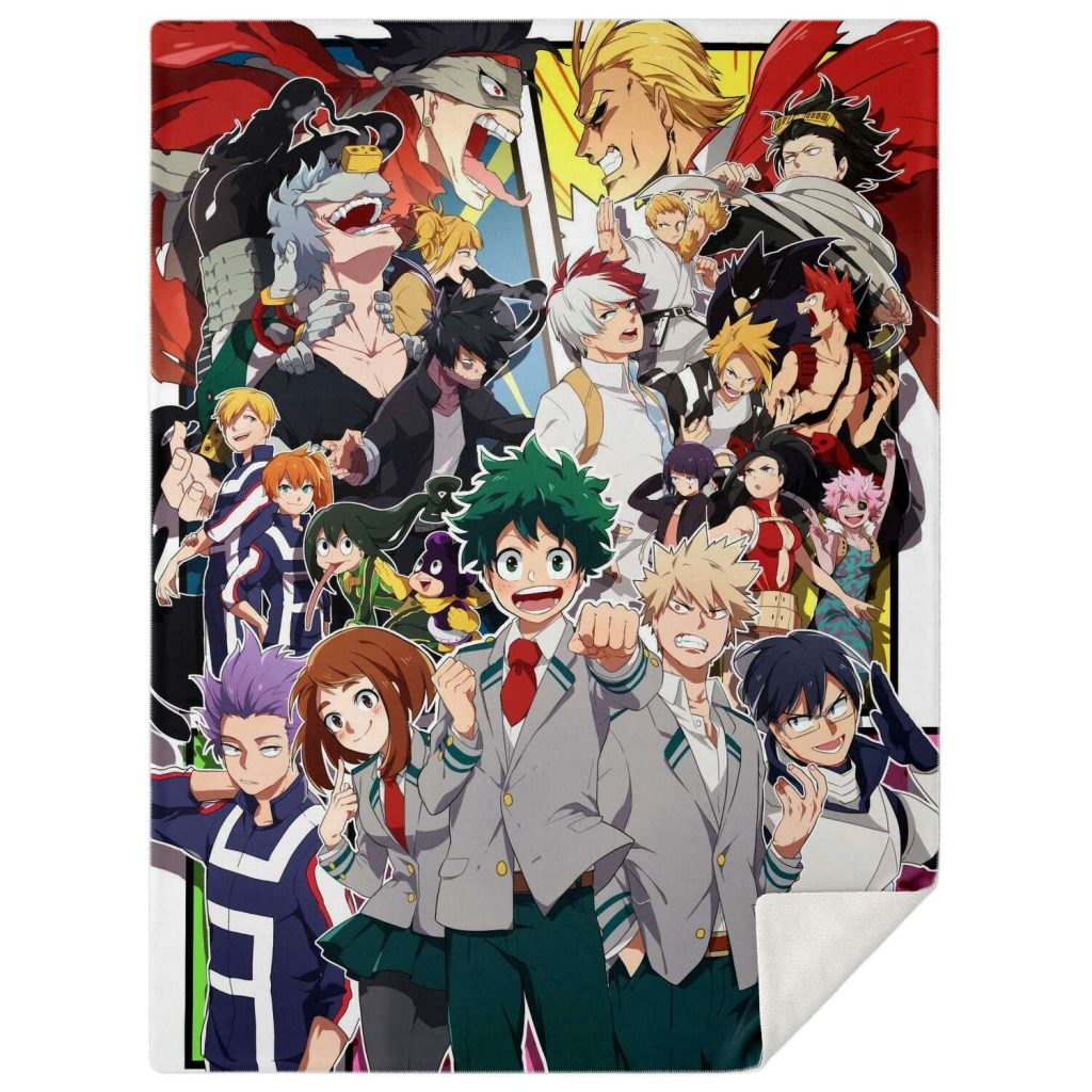 My Hero Academia Microfleece Blanket #07 M Premium - Aop