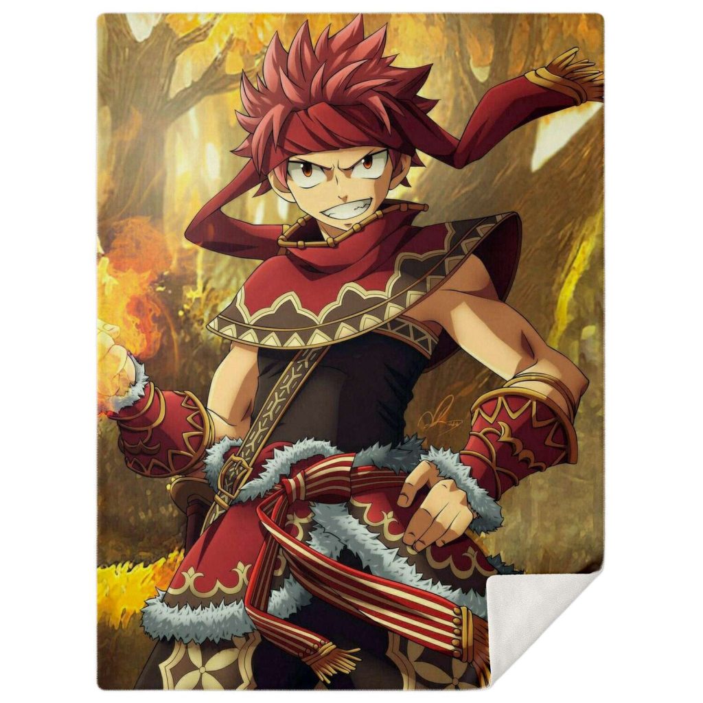 Fairy Tail Microfleece Blanket #02 M Premium - Aop