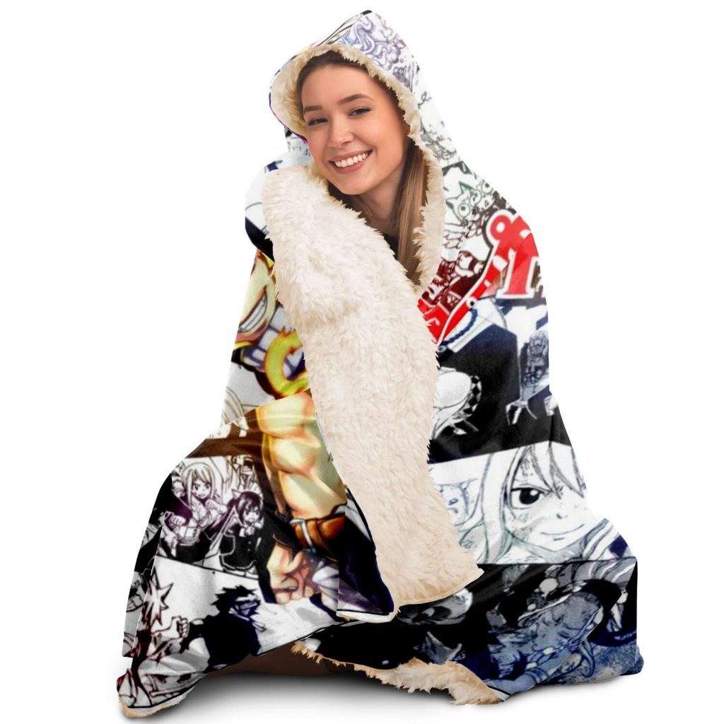 Fairy Tail Hooded Blanket #07 - Aop