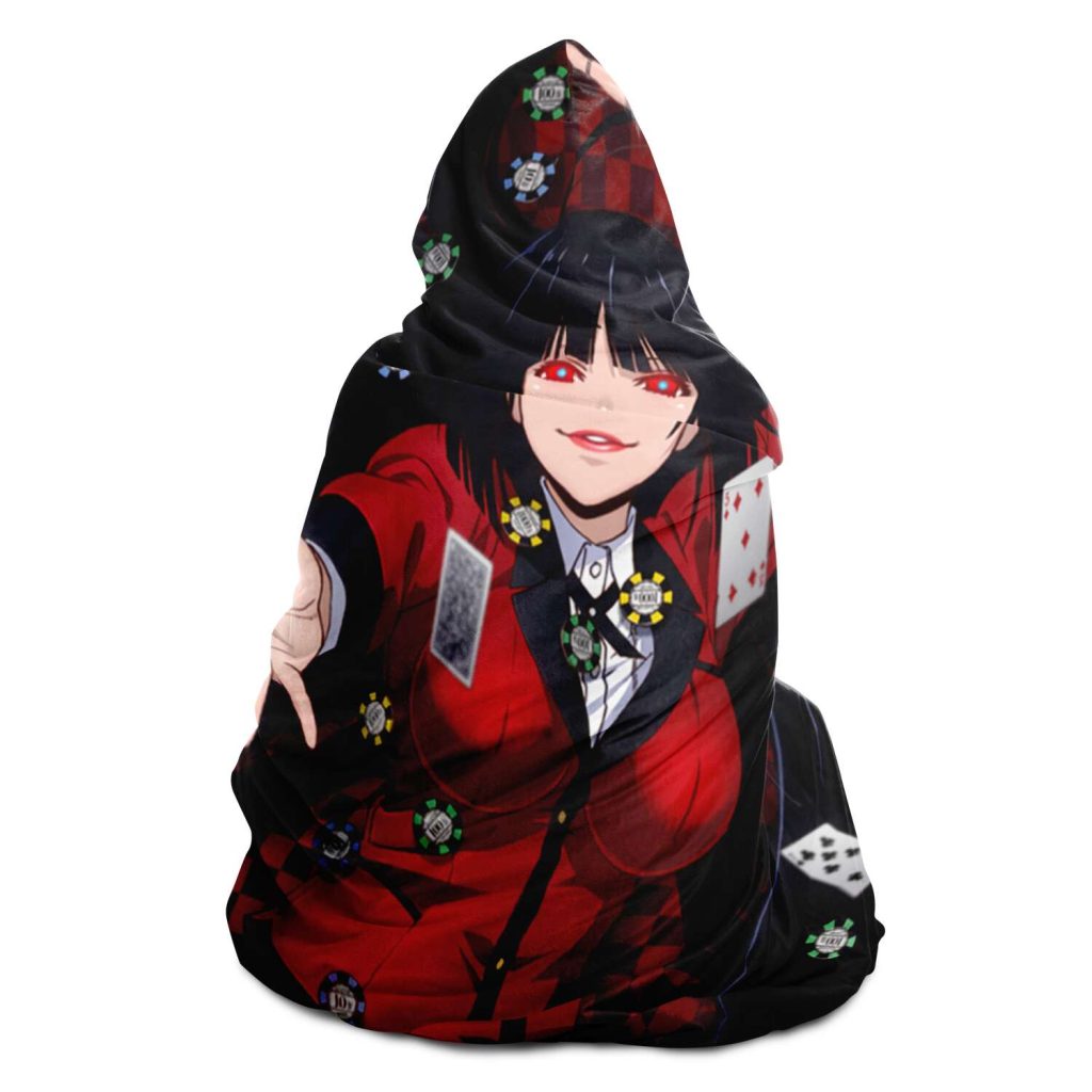 Kakegurui Hooded Blanket #03 - Aop