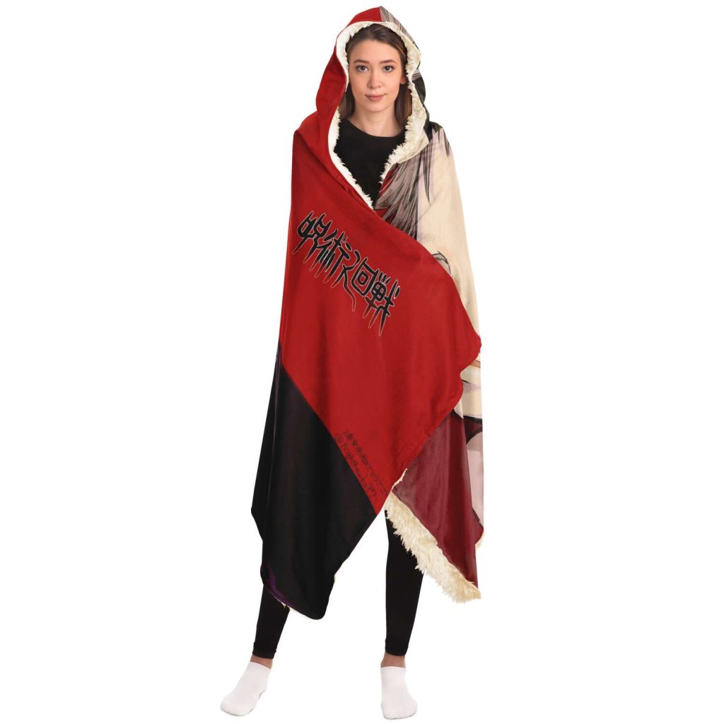 Jujutsu Kaisen Hooded Blanket #10 - Aop