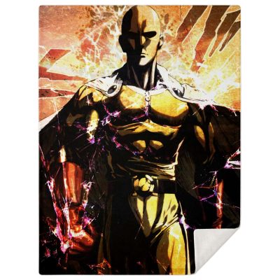 One Punch Man Microfleece Blanket #02 M Premium - Aop