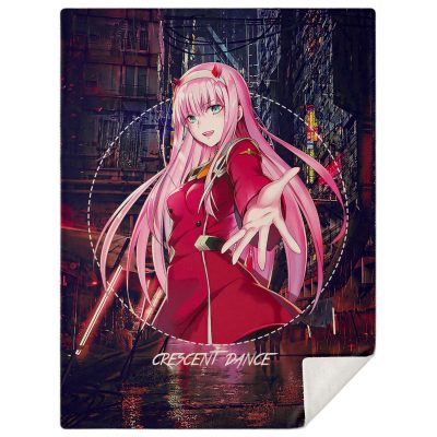 Darling In The Franxx Microfleece Blanket #01 M Premium - Aop