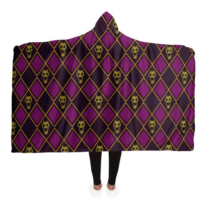 Jjba Hooded Blanket #01 Adult / Premium Sherpa - Aop