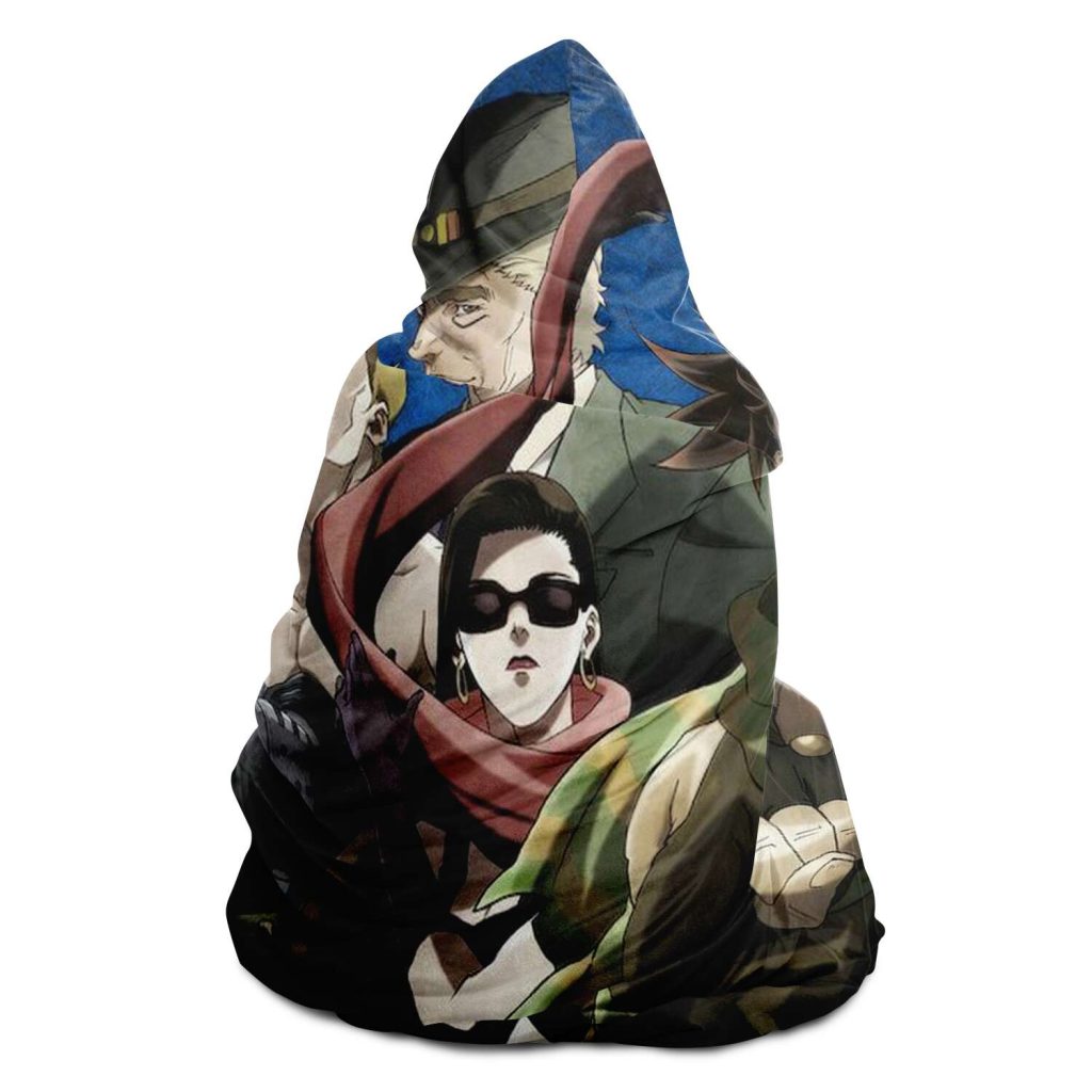 Jjba Hooded Blanket #08 - Aop