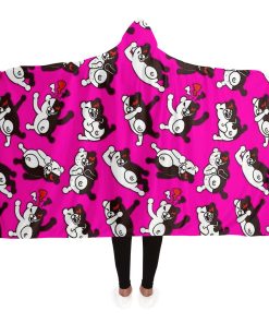 Danganronpa Hooded Blanket #04 Adult / Premium Sherpa - Aop