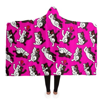 Danganronpa Hooded Blanket #04 Adult / Premium Sherpa - Aop