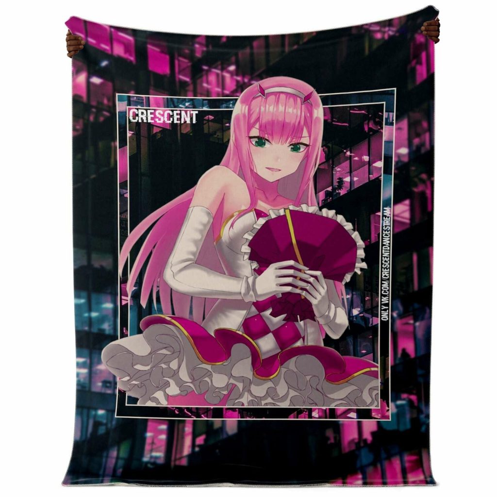 Darling In The Franxx Microfleece Blanket #03 Premium - Aop