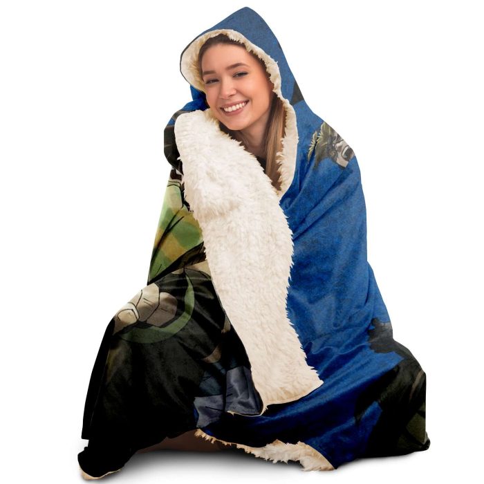 Jjba Hooded Blanket #08 - Aop